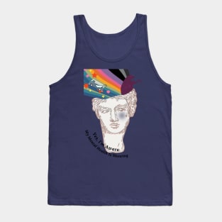 My mental health is showing Tank Top